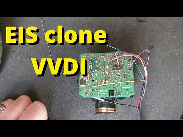 Mercedes SLK R171 EIS cloning using VVDI Prog