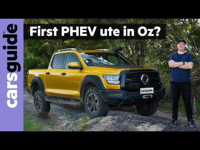 Australia's first plug-in hybrid ute? GWM Cannon Alpha PHEV 2025 preview: New Ford Ranger on notice!