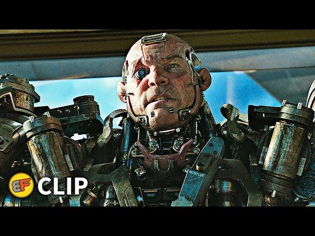 Alita Kills Grewishka Scene | Alita Battle Angel (2019) Movie Clip HD 4K