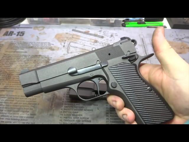 MK3 Firearms Custom Browning Hi-Power with Detective Slide & Version 1 Beaver Tail