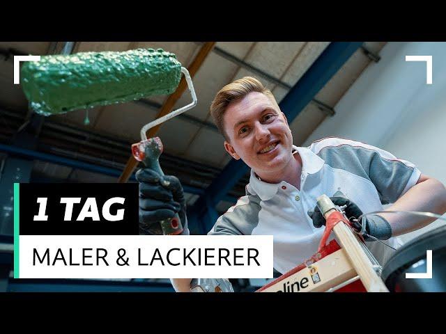 1 Tag als Maler - Wie hart ist ein Job im Handwerk?