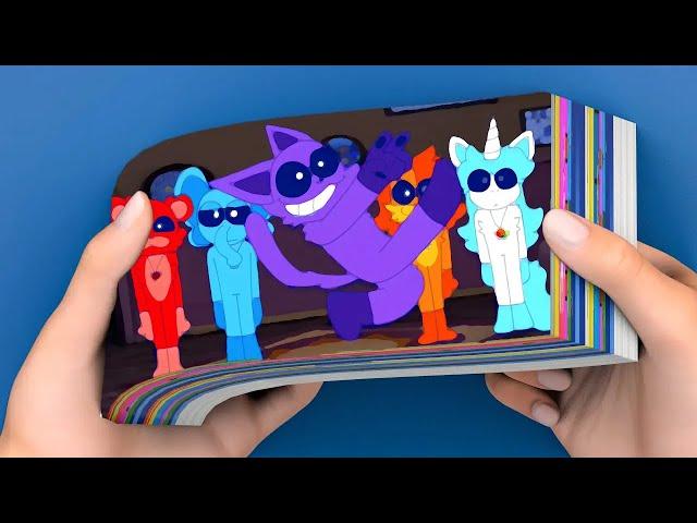 ALL Smiling Critters Songs And MUSIC VIDEOS! (Poppy Playtime Chapter 3 CatNap Deep Sleep) FlipBook