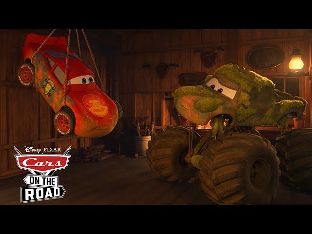 Lightning McQueen Meets Ivy | Cars on the Road | Pixar Cars