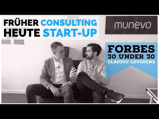 "Ich wollte nie auf die Forbes-List!" | Interview mit Munevo CEO Claudiu Leverenz