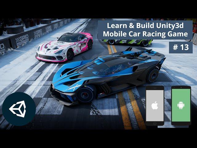 Unity Car Brake Light | Unity C# Mobile Game Development Make Car Racing Game from Scratch Tutorial