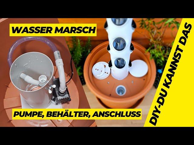 Bauplan | Der Wasserkreislauf! | hydroponic | DIY Pflanzturm selber bauen ohne Erde und ohne Garten