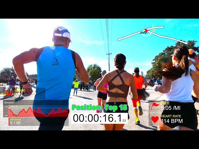 Running La Cruda 5K with Insta360 GO 3S in POV