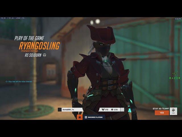 POTG! GALE SOJOURN OVERWATCH 2 SEASON 13 TOP 500