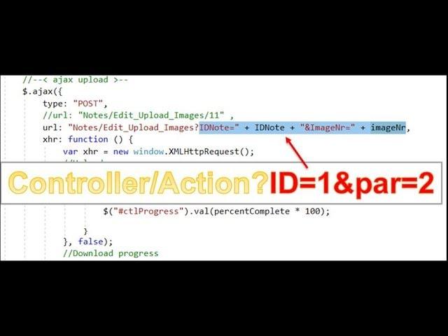 Asp MVC Call Action With Parameters