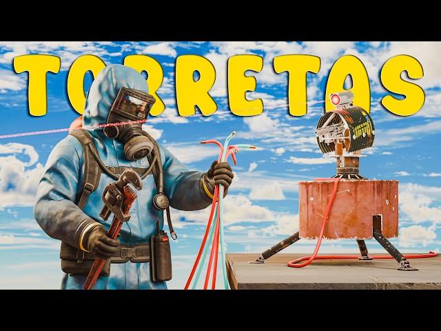 COMO PONER TORRETAS EN RUST 2024