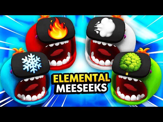 Creating ELEMENTAL MEESEEKS In VR