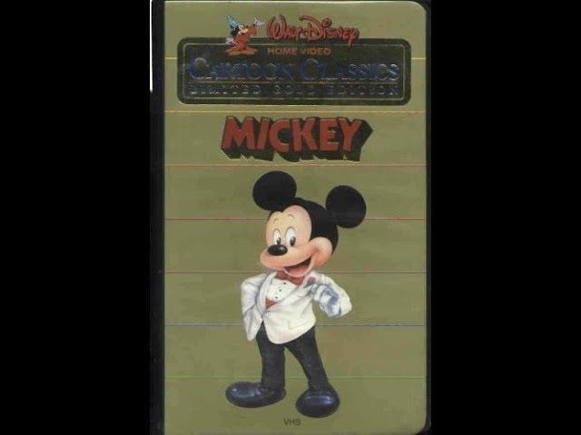 Opening to Cartoon Classics Limited Gold Edition - Mickey 1984 VHS