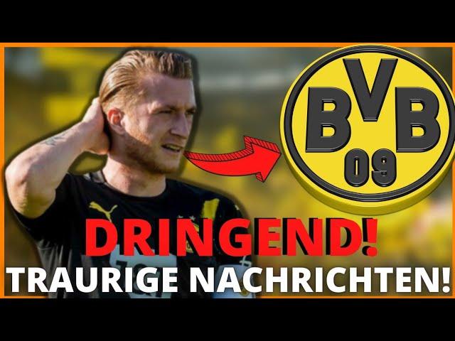 Traurige Nachrichten! Gerade bestätigt! Nachrichten von Borussia Dortmund heute!