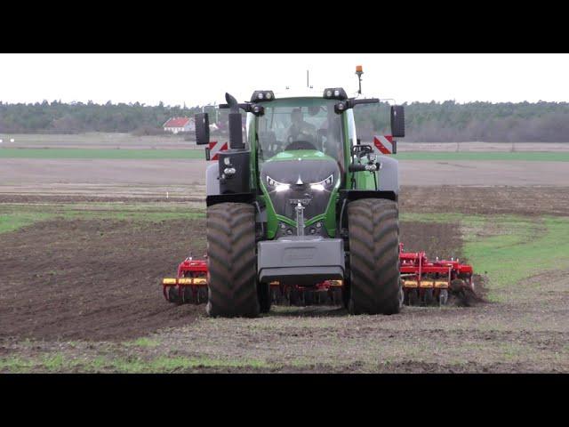 4K/Fendt 1050 Vario med Väderstads Carrier TopDown 500  29 okt 2024