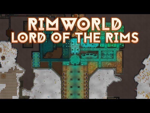 RimWorld Lord of the Rims - Dwarven Fortress Colony Timelapse