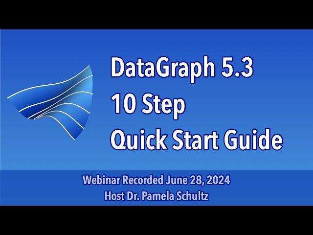 DataGraph 5.3: 10-step Quick Start Guide