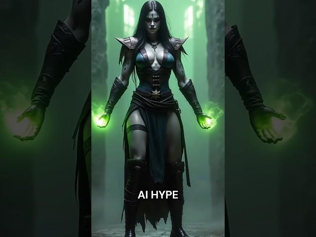 Mortal Kombat - IA Woman transformation - 7 #ia #fusion#midjourney #mortalkombat#scorpion#kano #fyp