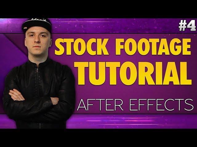 After Effects CC 2017: How To Edit & Use Stock Footage - Tutorial #4