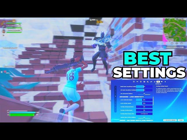 *NEW* Best Controller Settings + Sensitivity For Fortnite Chapter 6! (PS4/PS5/XBOX/PC)