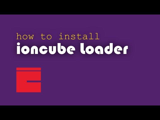 Install ioncube loader in any linux OS easy way