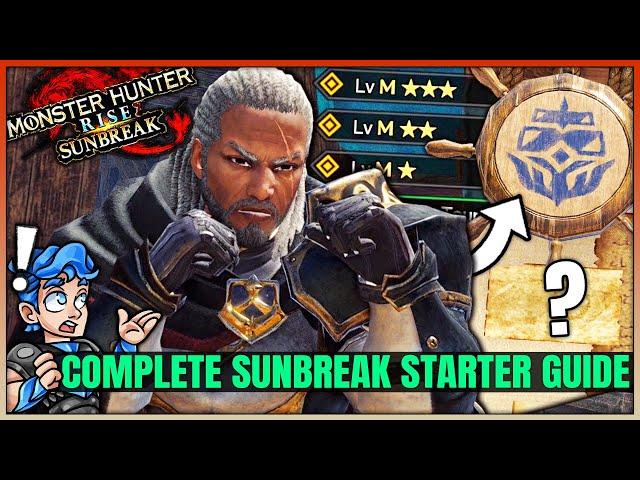 Ultimate Sunbreak Starter Guide - Everything IMPORTANT You Need to Know & More! (Spoiler Free)