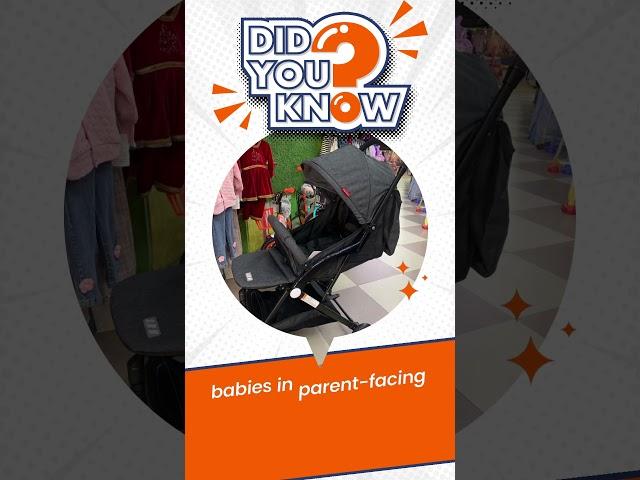 Stroller with fun facts! #babyland