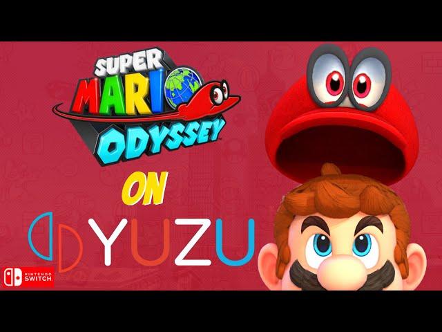 Super Mario Odyssey on Yuzu