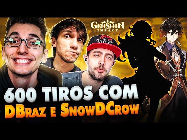 200 TIROS BANNER DO ZHONGLI! COM DBRAZ E SNOWDCROW! ADVINHA QUEM VEIO JUNTO? | GENSHIN IMPACT