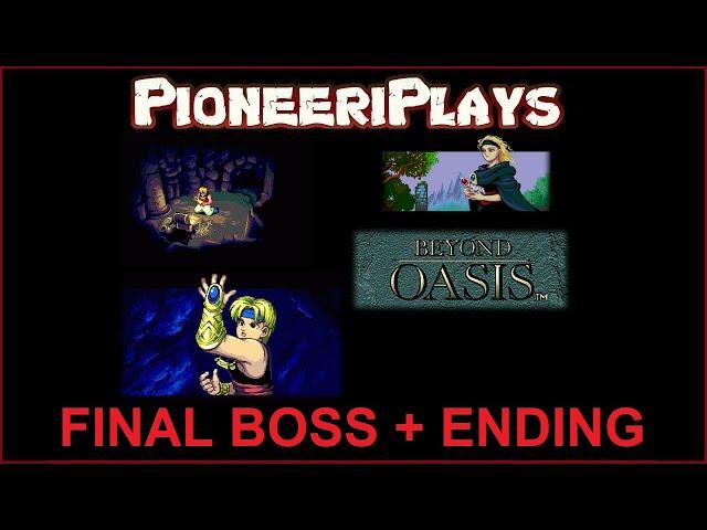 Beyond Oasis (Genesis) - Final Boss + Ending