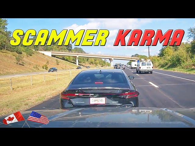 BRAKE CHECKER GETS SMASHED THEN LIES TO POLICE