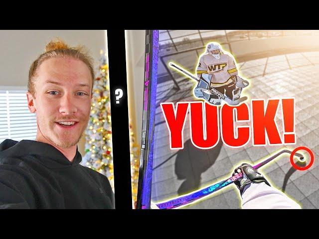 Nastiest Goal I've Ever Scored?! — New Custom Twitch & World's LIGHTEST Stick!