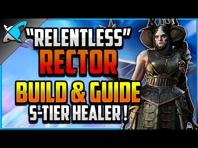 "RELENTLESS" Rector Drath Build, Guide & Masteries | S-Tier Healer! | RAID: Shadow Legends