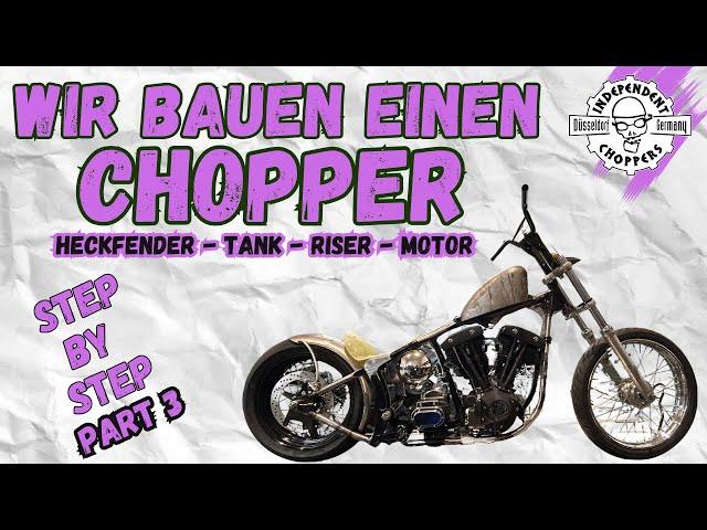 Independent Choppers - Wir bauen uns einen Chopper -  Softail Heritage Evo - Teil 3