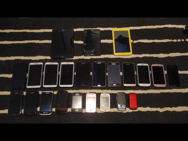 My Full Samsung Phones Collection 2021