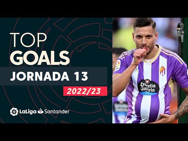 All goals Matchday 13 de LaLiga Santander 2022/2023