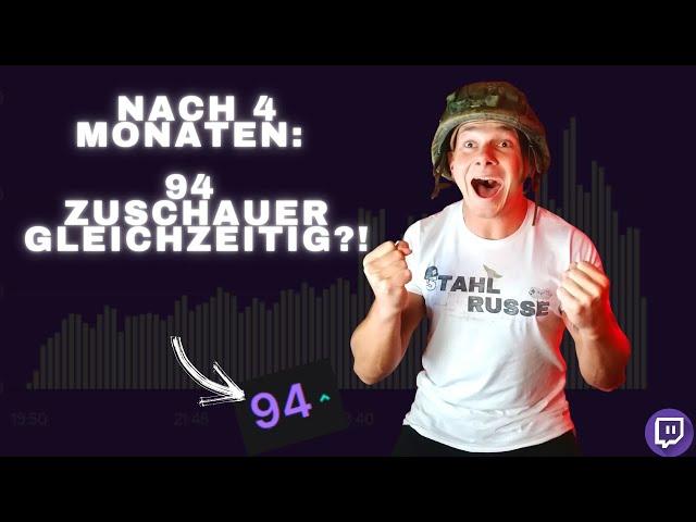 94 Zuschauer auf Twitch nach nur 4 Monaten? 3 Tipps, wie auch du das schaffst! Twitch Guide Deutsch