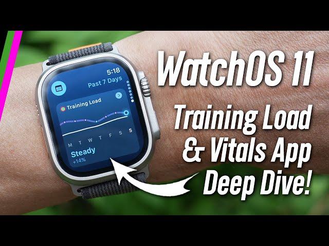 Apple Watch Training Load and Recovery Tracking Deep Dive (WatchOS 11)