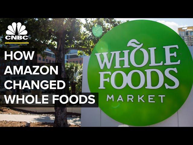 How Amazon Changed Whole Foods, Five Years Later