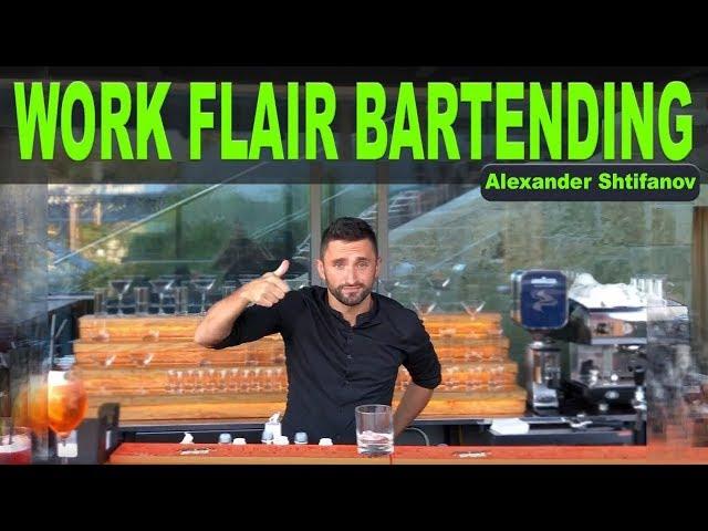 Flair Bartending Alexander Shtifanov Work Flair in Sochi 2019