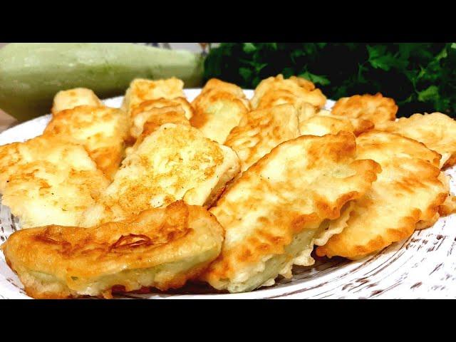 Кабачки в СУПЕР кляре на сковороде. Не просто вкусно, а ОЧЕНЬ Вкусно