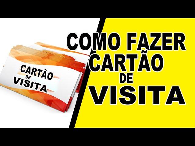 Como Fazer Cartão de visita, Papel Usado e Equipamentos pra cortar