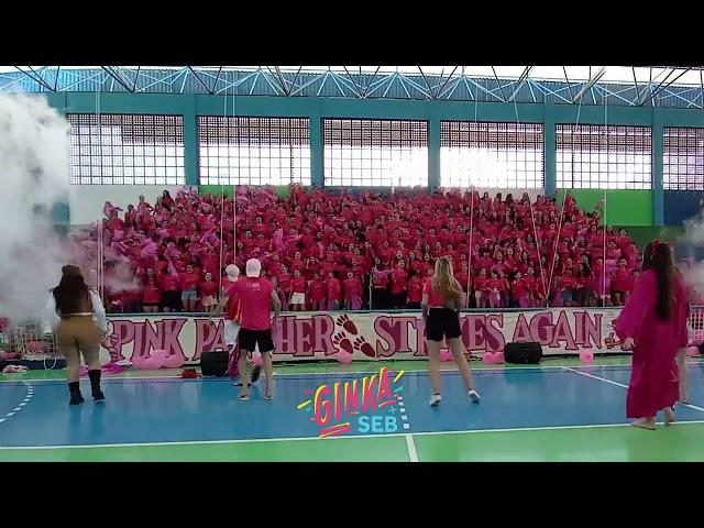 TORCIDA EQUIPE ROSA - GINKA SEB 2023 - A MAIOR GINCANA ESCOLAR DO BRASIL - ESCOLA SEB - MACEIÓ-AL