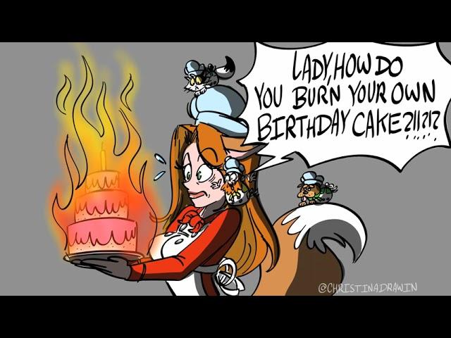 Burnt Cake  [ANIMATED GIF]