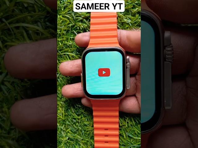 T800 ultra me youtube kaise chalaye | How to use youtube in t800 ultra smartwatch || viral #shorts
