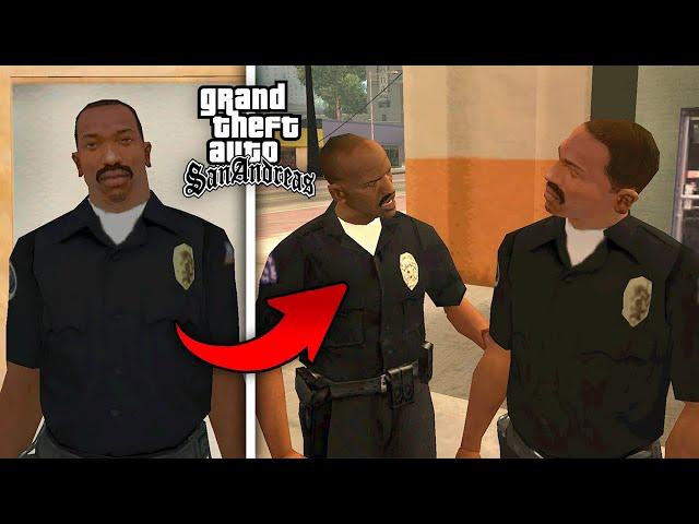 НИКОГДА не переодевай СИДЖЕЯ как в офицера ТЕНПЕННИ в GTA: San Andreas !!!