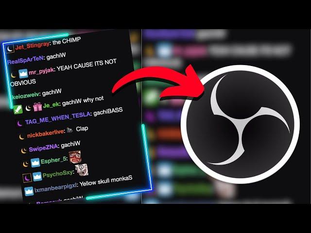 How To Add Twitch Chat To OBS Studio (2024 Guide)