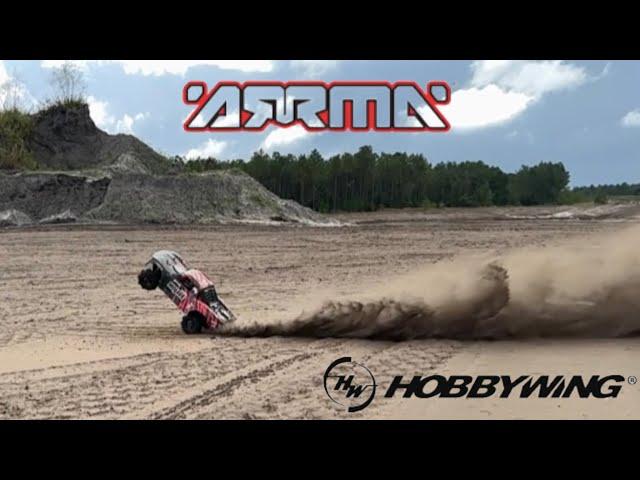 Mojave 6S vs Fireteam 6S | Arrma 1:7 Scale RC Bash |Speed & Jumps! #rccar