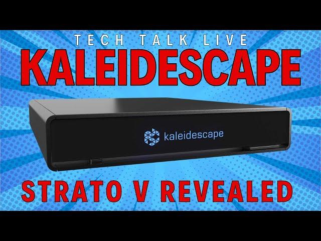 Kaleidescape tells ALL about the NEW Strato V Movie Player!