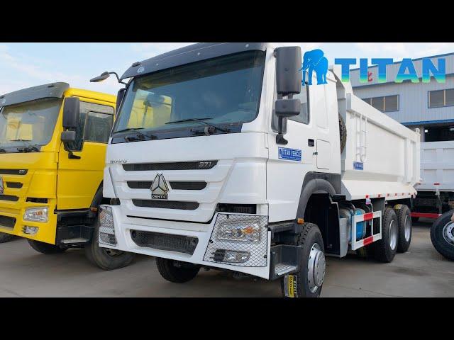 Used Trucks Sinotruk Howo 371 Dump Truck