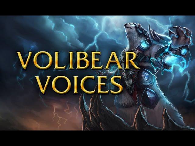 LoL Voices - Volibear - All 17 languages